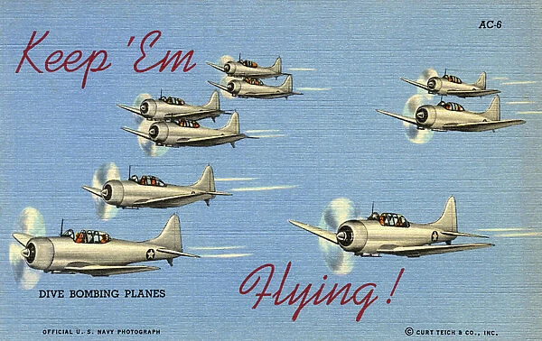 Keep em Flying - US Dive Bombing Planes
