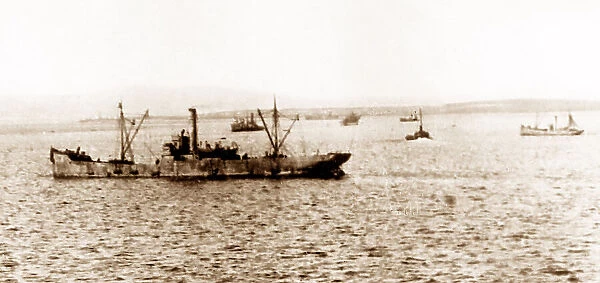 A general view at 3. 30pm on 21st June, 1919, Scapa