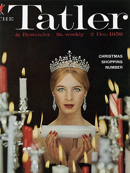 Tatler cover - Christmas Shopping Number 1959
