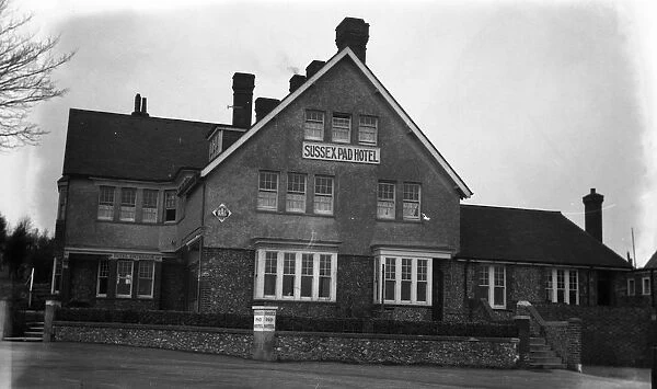 The Sussex Pad Hotel, Lancing, Sussex. 3 March 1931