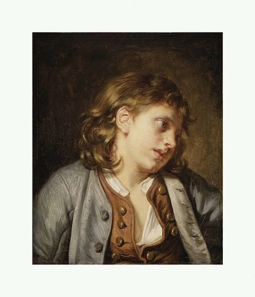 Head Young Boy 1763 Oil canvas 18 7  /  8 x 15 3  /  8