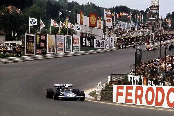 Jackie Stewart, March 701, Retired Belgian Grand Prix, Spa Francorchamps, 5-7 Jun 70 World LAT Photographic Tel: +44(0) 181 251 3000 Fax: +44(0) 181 251 3001 Ref: 70 BEL 94