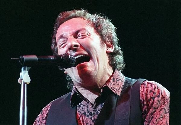 Bruce Springsteen in concert at the NEC. 16th May, 1999
