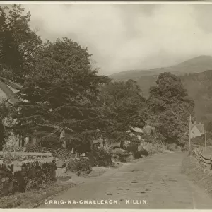 Craig-Na-Challeach, Killin, Stirling, Loch Tay, Stirlingshire, Scotland. Date: 1920s