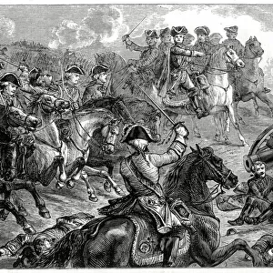 King George II at the Battle of Dettingen, Electorate of Mainz