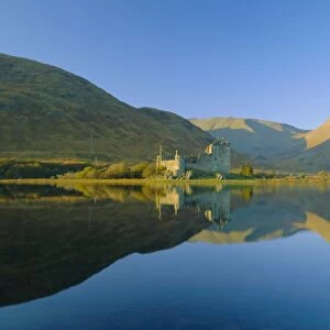 Kilchurn Castle and reflections in Loch Awe