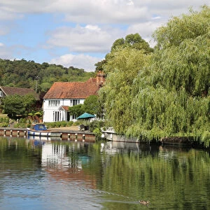 Country cottage River Thames Hambledon UK
