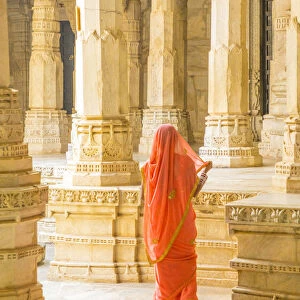 Jain temple at Ranakpur, Rajasthan, India