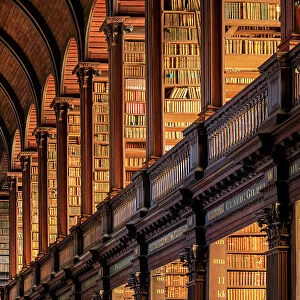 The Long Room, Old Library, Trinity College, Dublin, Ireland