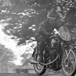 Bill Maddrick (Velocette) 1949 Junior TT