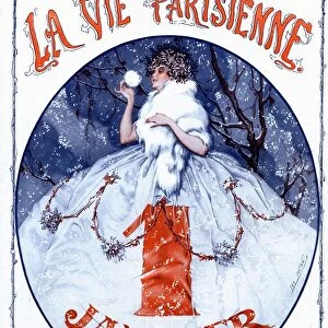 La Vie Parisienne 1919 1910s France glamour winter magazines womens