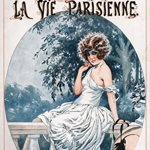 La Vie Parisienne 1924 1920s France Maurice Milliere magazines womens dresses