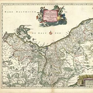 Map Serenissimo celsissimo ac invictissimo principi Frederico Guiljelmo