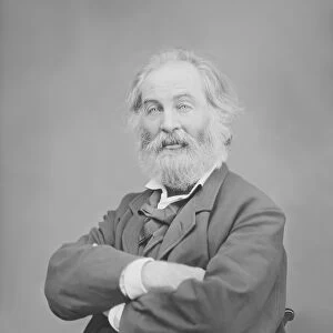 Walt Whitman portrait circa 1861-1865