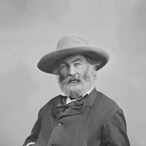 Walt Whitman portrait circa 1861-1865