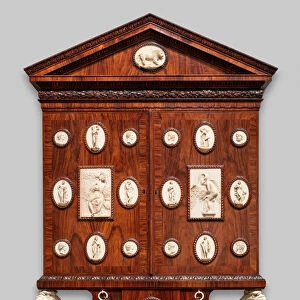 The Brand Cabinet, , c. 1743. Creators: Horace Walpole, William Hallett
