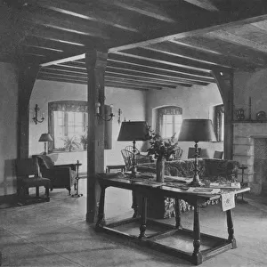General view of lounge, Oakland Golf Club, Bayside, New York, 1923
