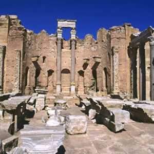 Severan Basilica, Leptis Magna, Libya, 216 AD
