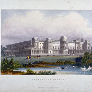 View of Buckingham Palace, Westminster, London, c1830