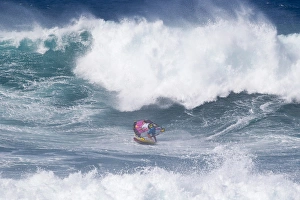Robby Naish in the pit
